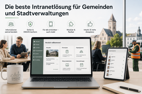 Intranet für Gemeinden und Stadtverwaltungen